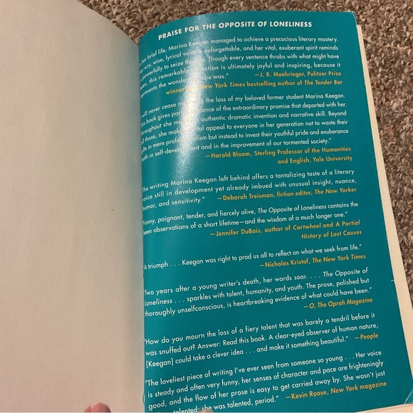 5 for $25 - The Opposite of Loneliness Essays and Stories Marina Keegan Books - Picture 11 of 13